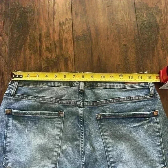 Judy Blue Size 14w Acid Wash Skinny Jeans Style # JB88155 - Picture 8 of 10